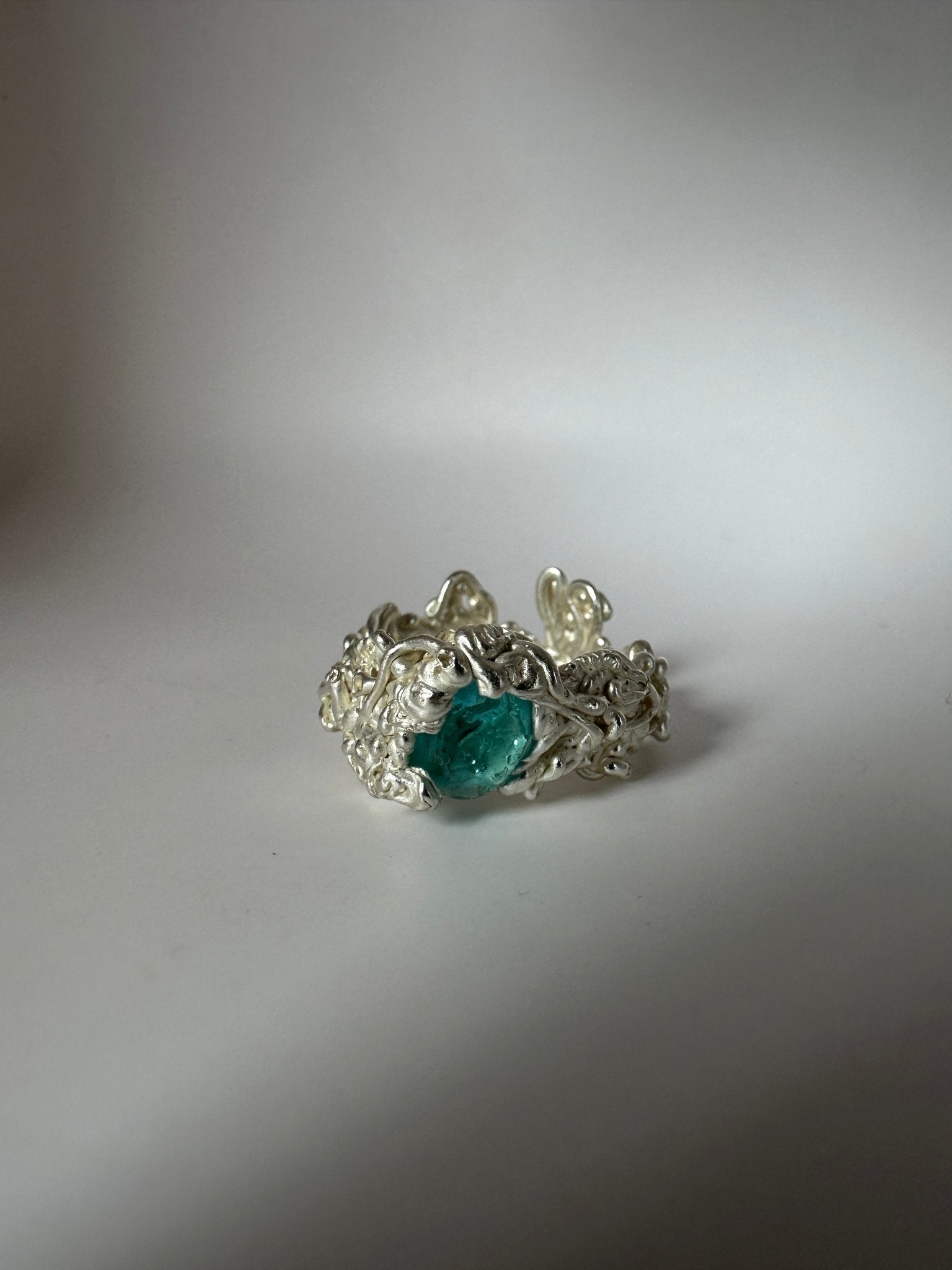 Wow Aquamarine Ring - Épta