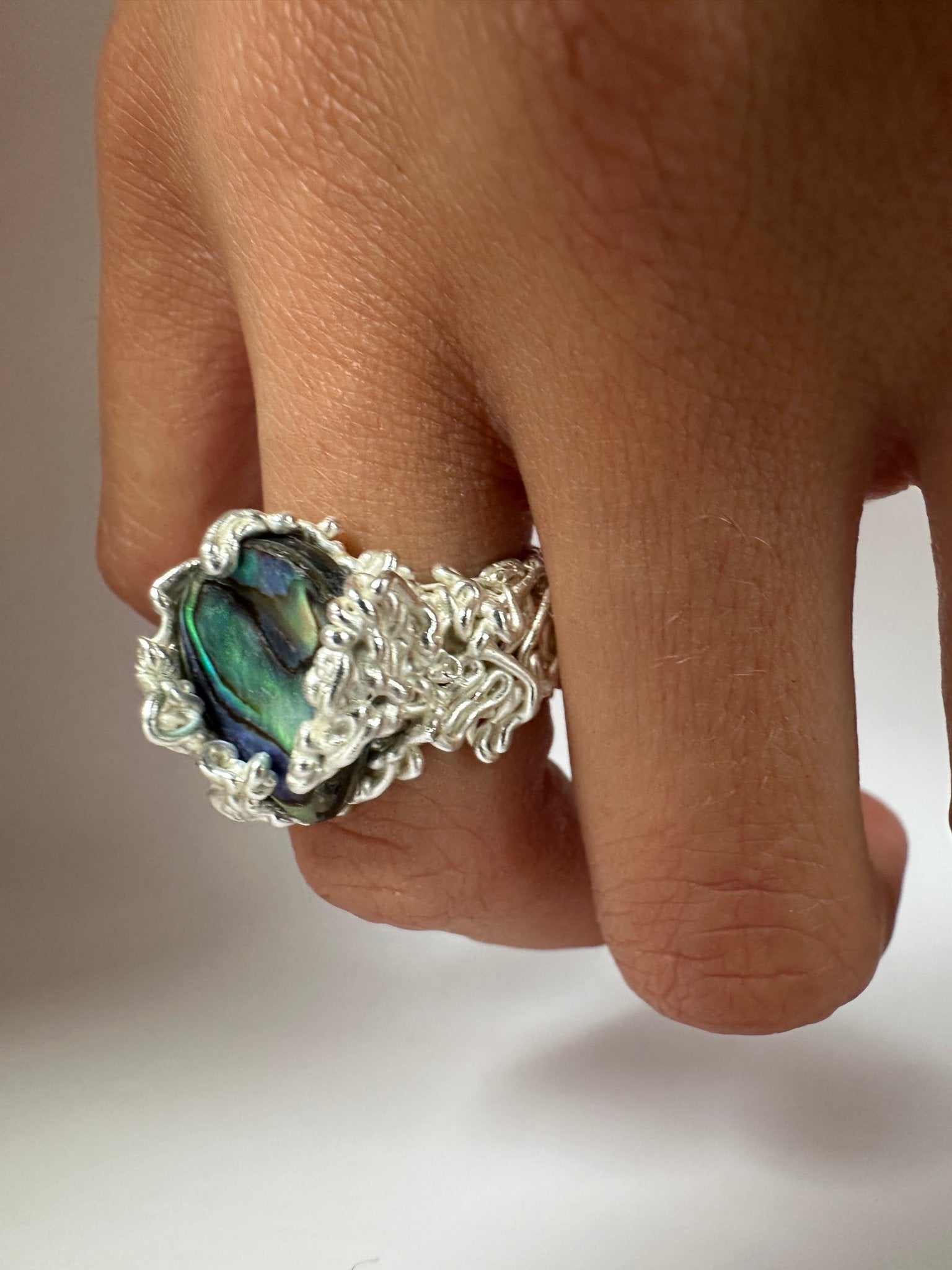 Wow Abalone Ring - Épta