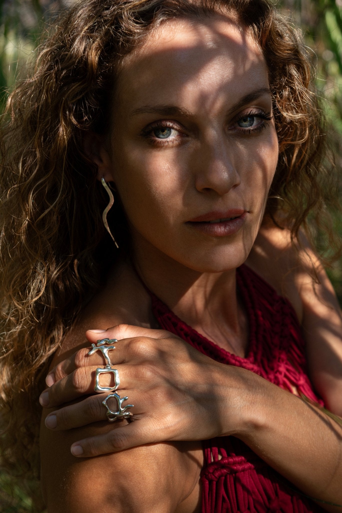 Amazonas Earring/ cuff - Épta