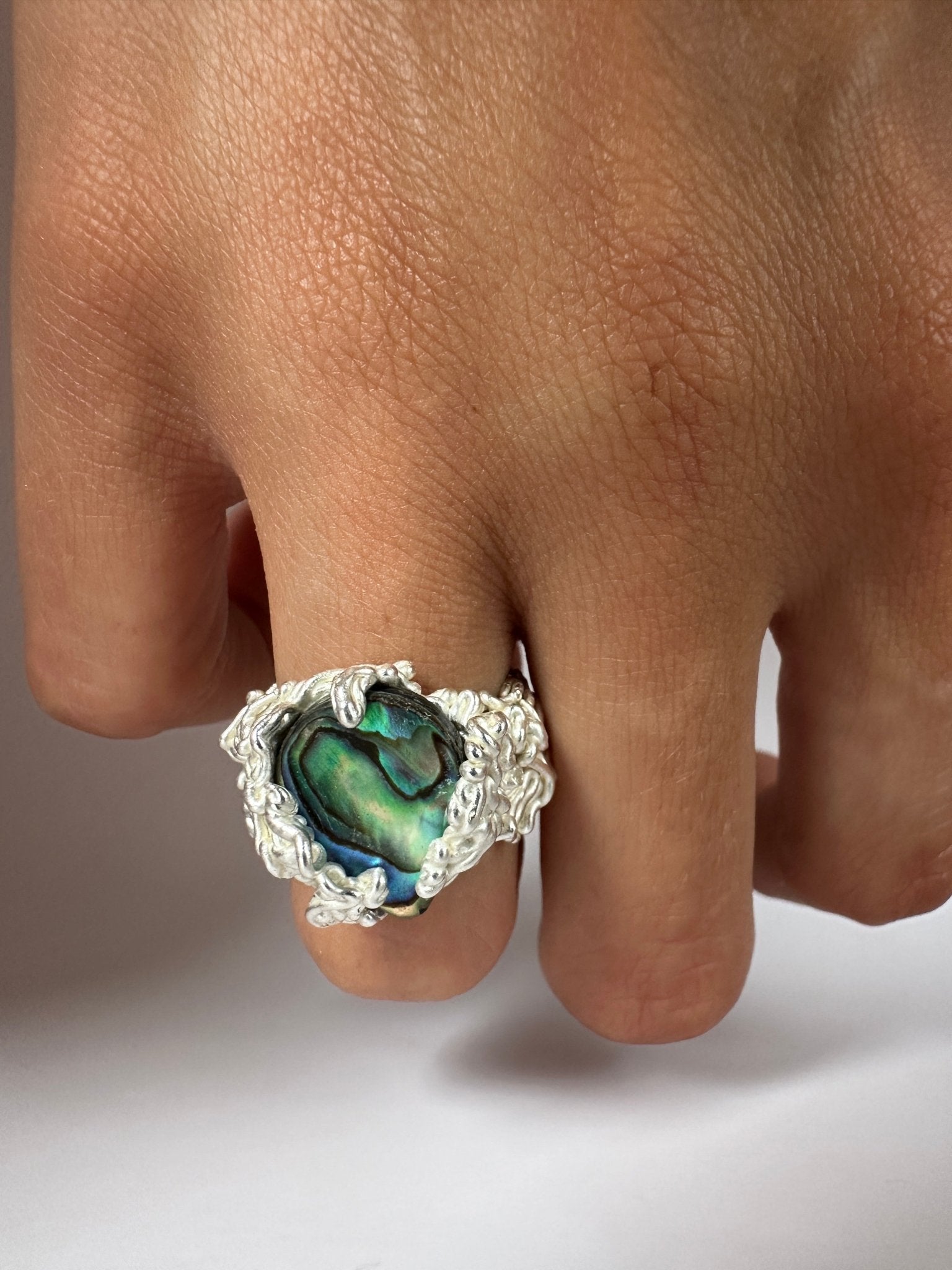 Wow Abalone Ring - Épta
