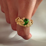 Wow Emerald Ring - Épta
