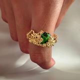 Wow Emerald Ring - Épta