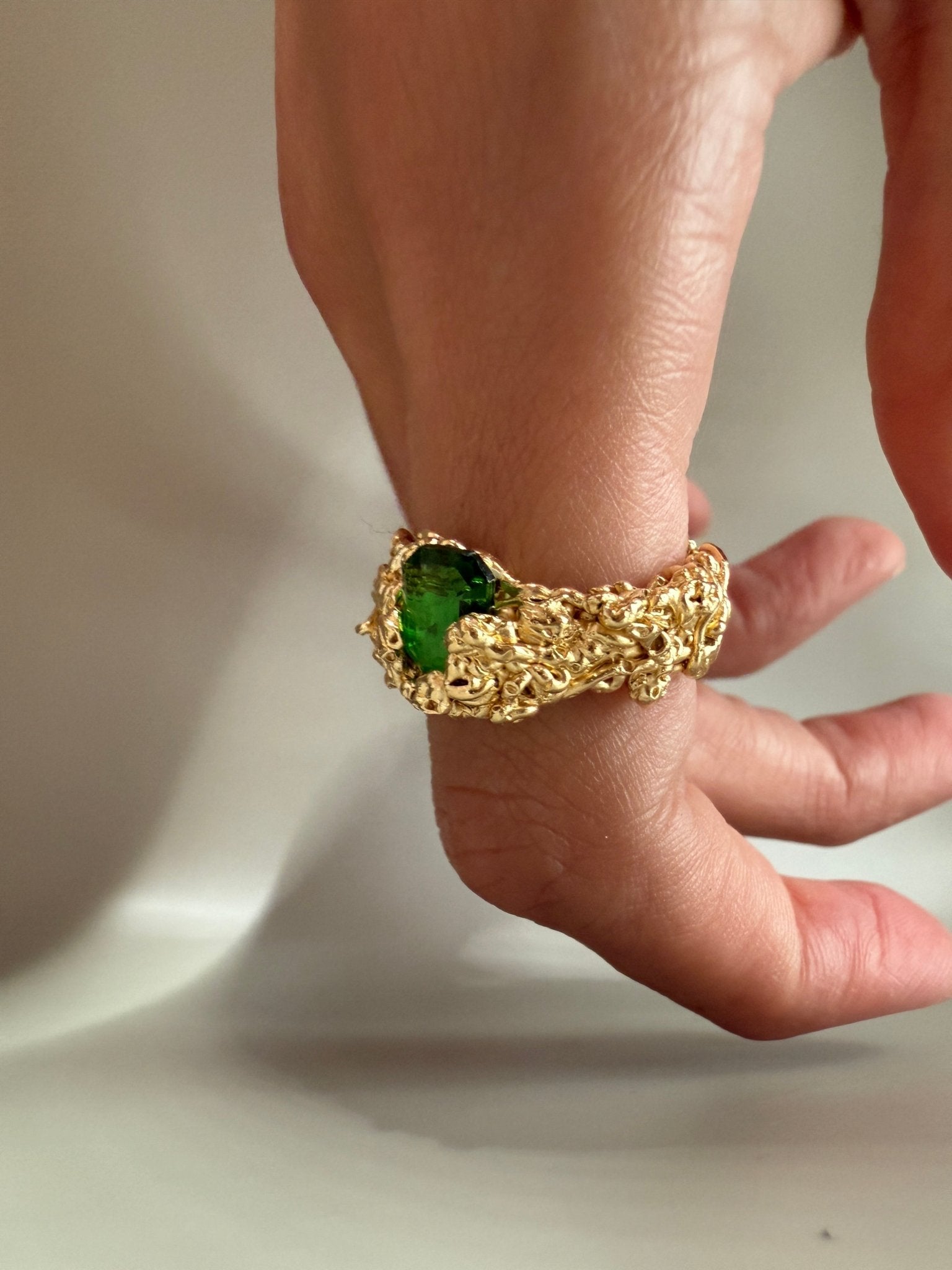 Wow Emerald Ring - Épta