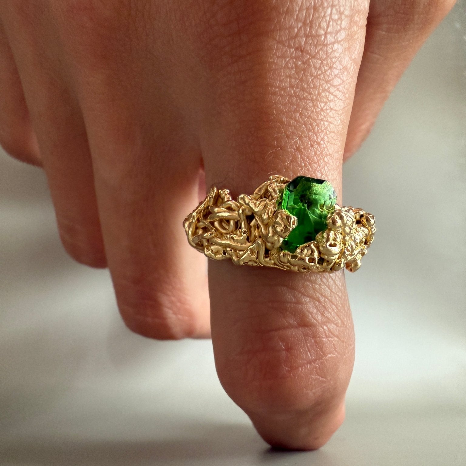 Wow Emerald Ring - Épta