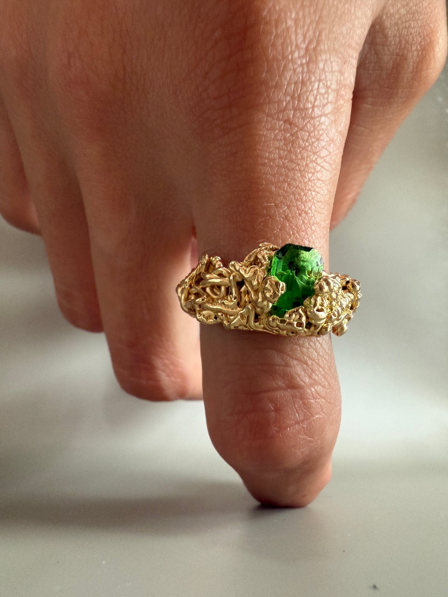 Wow Emerald Ring - Épta
