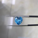 Aquamarine Heart Facetex 4x4mm - Épta